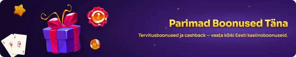 Eesti kasiinoboonuste võrdlus
