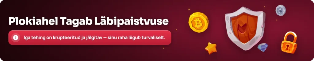 Plokiahela tehnoloogia ja turvalised krüptotehingud kasiinos