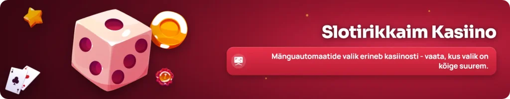 Eesti online kasiinode võrdlus