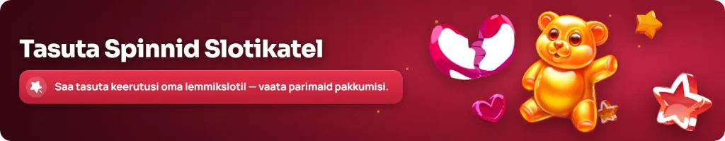 Tasuta spinnid slotimängudel