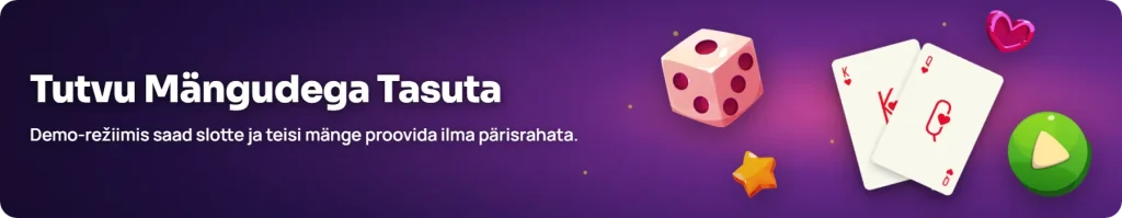 Tasuta slotimängude demo-versioonid