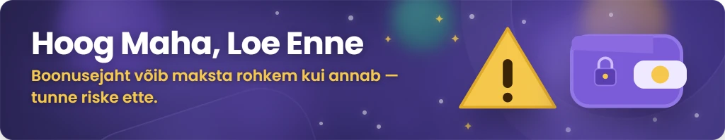 Kasiinopakkumiste suurimad riskid