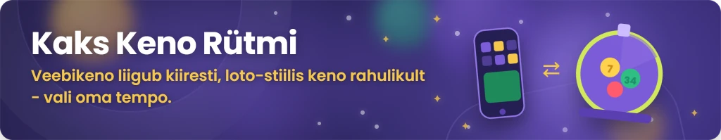 Veebikeno ja traditsiooniline Keno