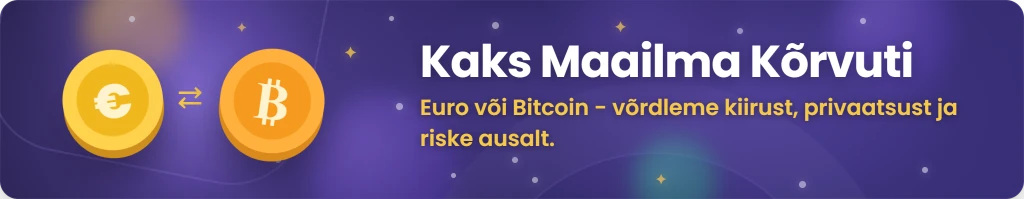 Krüptokasiino versus tavaline online kasiino