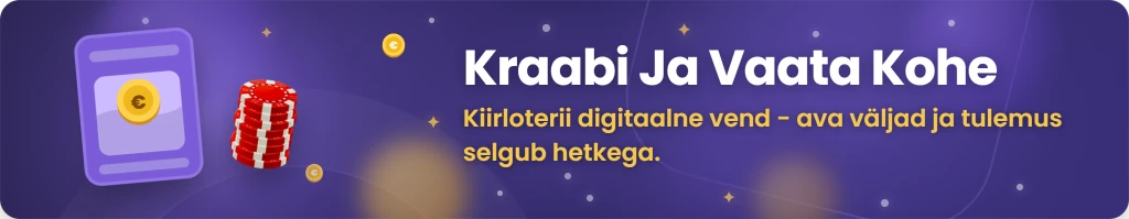 Mis on online kraapekaardid ja kiirloterii
