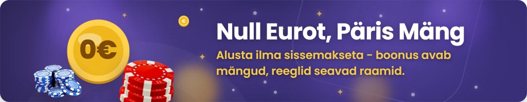 Mis on sissemakseta kasiinoboonused