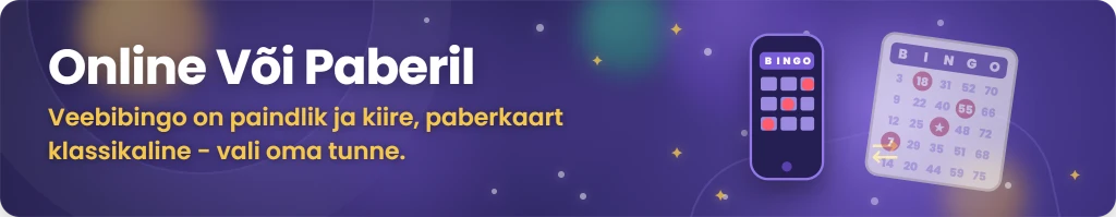 Online bingo ja traditsiooniline bingo võrdlus