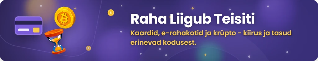 Välismaa kasiinode sisse- ja väljamaksed