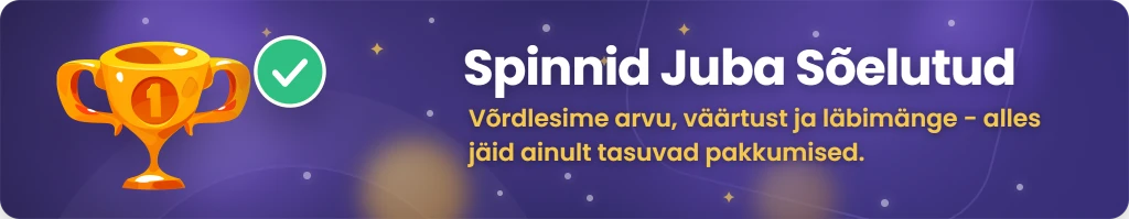 Parimad tasuta spinnid Eesti mängijatele 2026