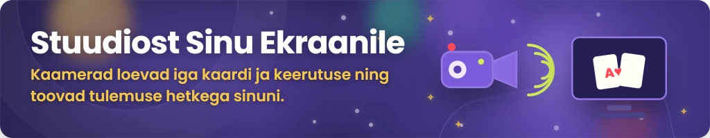 Kuidas live kasiino otseülekanne töötab