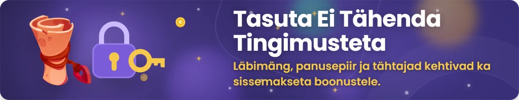 Sissemakseta boonuse nõuded ja tingimused