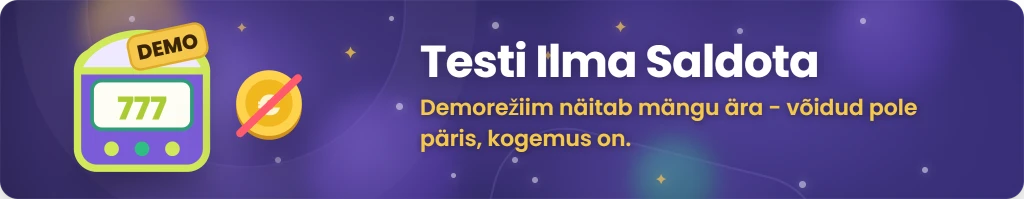 Tasuta slotimängud demorežiimis