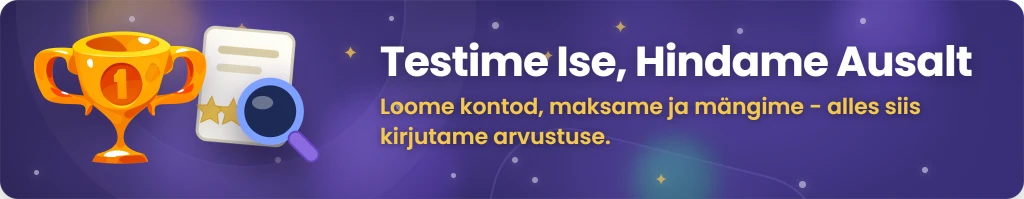 Kasiinode hindamise põhimõtted ja meeskond