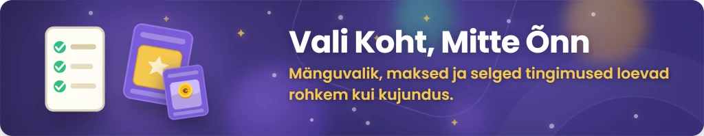 Sobiva kraapekaartide kasiino valimine