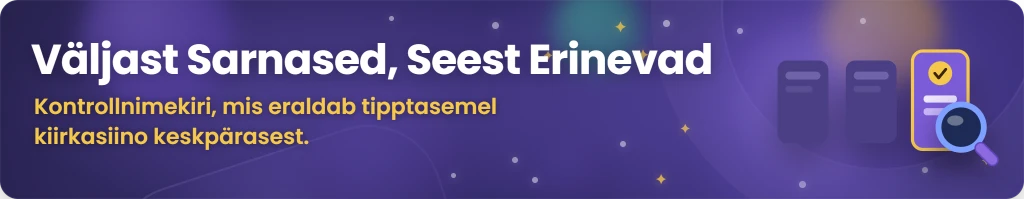 Kuidas valida parim kiirkasiino Eestis