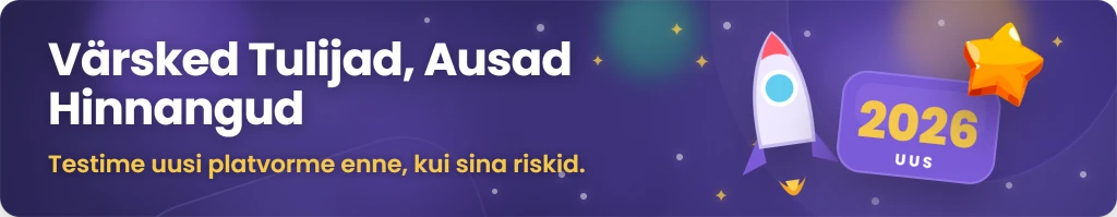Uued Eesti online kasiinod 2026